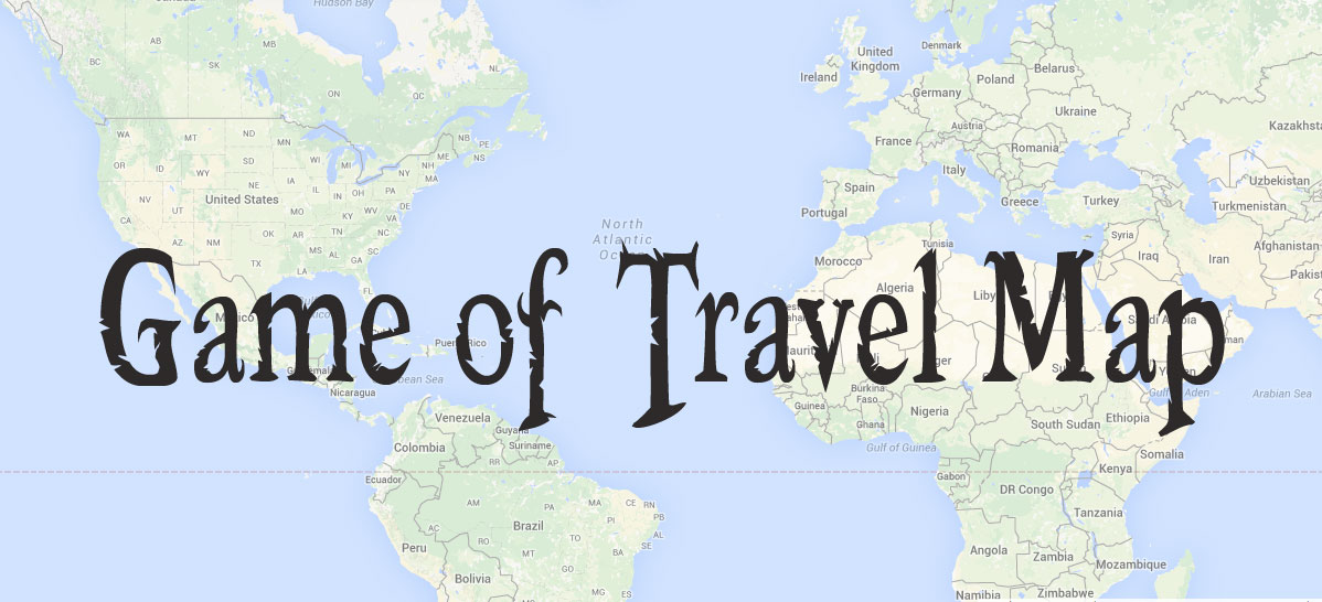 travel game map